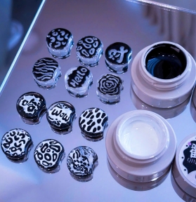 Combo Gel Vẽ Nở Trắng,Đen Tặng Base (sơn lót)